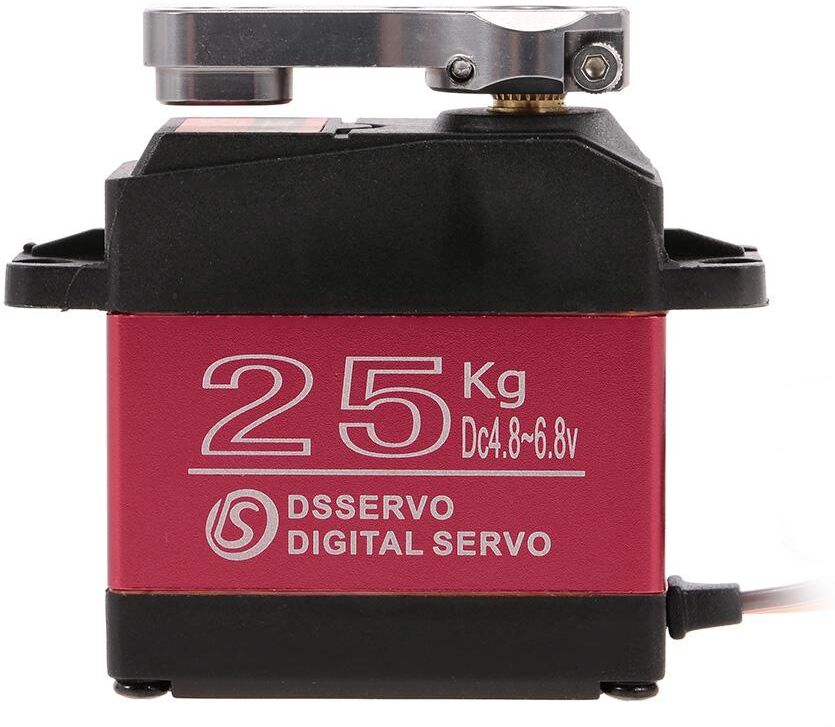 TOMTOP JMS 2pcs DSSERVO DS3225 Digital Servo 25KG Metal Gear High Torque Waterproof for RC Traxxas HSP Car