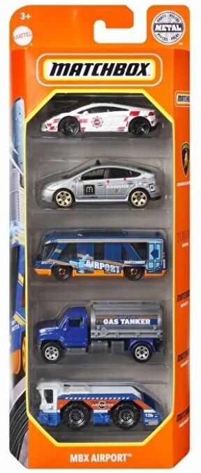 Umbrella Toyz Matchbox Five Car Set Mbx Airport HCJ03