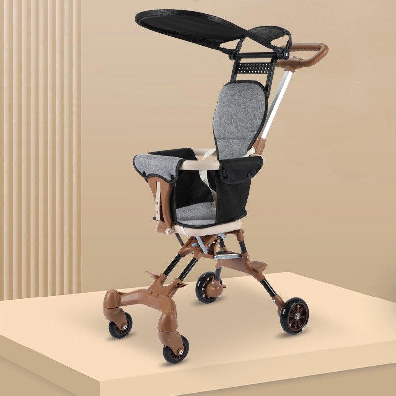 Creative selection Foldable Stroller Lightweight Stable Soft Seat Hand Push For Baby