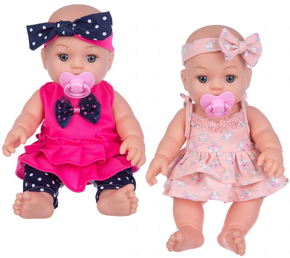 Toy Tribe Simulation Reborn Baby Doll Cute Harmless Kid Accompany Toddler Play Sleep Dolls Girl Baby Doll Simulation Newborn Toy