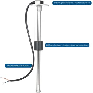 TOMTOP JMS Marine Fuel Sending Unit Boat Fuel Tank Sender,Fuel Water Level Sensor Stainless Steel Fuel Sender