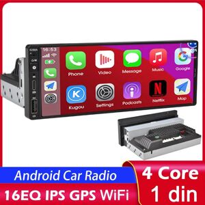 JMANCE 1 Din Car Android Multimedia Player 6.9 Inch Touch Screen Carplay auto Autoradio Stereo Video