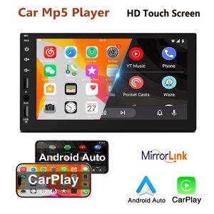 icreative Hot Car Radio 7 Inch HD Touch Screen Auto Stereo Android Auto Carplay MP5 Multimedia Player Car Bluetooth Radio MirrorLink