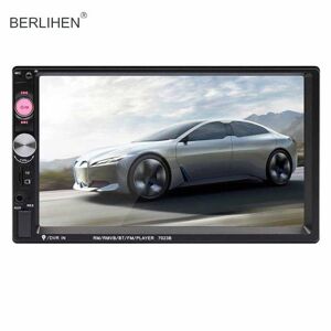 BERLIHEN 7023B 7 Inch 2 Din Car Radio Bluetooth Audio Video U Disk MP5 Player