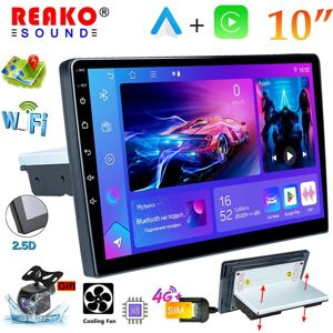 REAKOSOUND Car Life 7"/9" /10'' DIN Android 11 Car Radio Stereo Multimedia Video 8-core 4G Universal Player  WIFI GPS Bluetooth Mirror Link