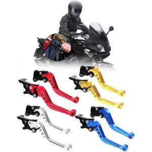 LEEPEE Automotive Parts Moto Accessories Universal Fit for Motorbike Modification 1 Pair Alloy Motorcycle Brake Handle CNC Motorcycle Clutch Drum Brake Lever Handle