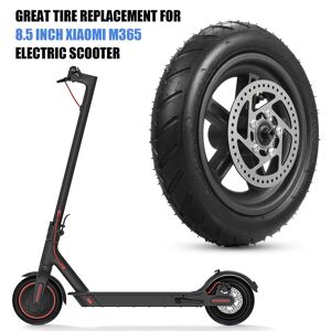 TOMTOP JMS Electric Scooter Rear Tire with Wheel Hub Disc Brake Set 8.5 inches Inflatable Electric Scooter