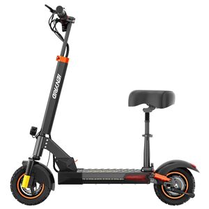 LK-Scooter Electric Scooter Adult, Foldable Offroad E scooter, Ultra Wide Kickboard, Portable Commuter Electric Scooter with Seat