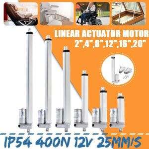 iHome Global DC 12V Electric Motor Linear Actuator Lift IP54 400N 12V 25mm/s For Self Unicycle Scooter vehicles