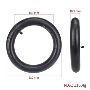 TOMTOP JMS 80/65-6 Inner Tube 255x80 Electric Scooter Inner Tire 10 Inch Thickened Replacement Pneumatic Tyre
