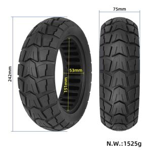 outlook4world 10x2.75-6.5 Solid Tyre 70/65-6.5 Tire E-Scooter Accessories