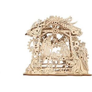 UGEARS   Nativity Scene   Mechanical Wooden Model