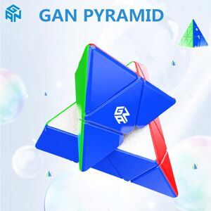 GAN pyramid M Enhanced Core positioning Magnetic 3x3x3 Speed Cube Pyraminxes 3x3 Magic Cube Puzzle kids Toys for Children