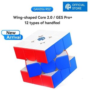 GAN 356 RS 2 Speed Cube 3x3 Gans 356RS2 Magic Cube Stickerless Educational Puzzle Toys for Kids