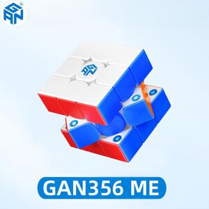 GAN 356 ME 3X3 Magnetic Magic Speed Cube Stickerless Professional Fidget Toys GAN 356ME Cubo Magico Puzzle Kids Toys