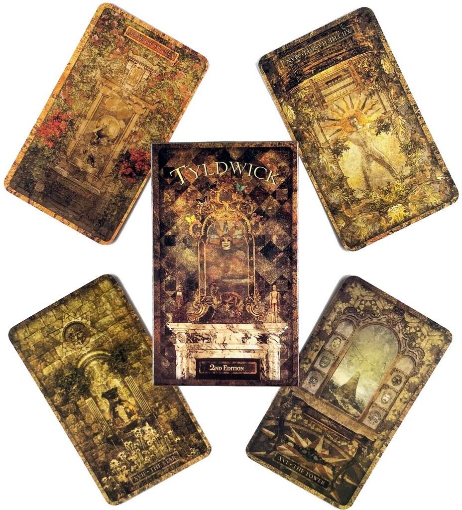 Mini Tarot Tyldwick Tarot Deck Leisure Party Table Game Fortune-telling Prophecy Oracle Cards