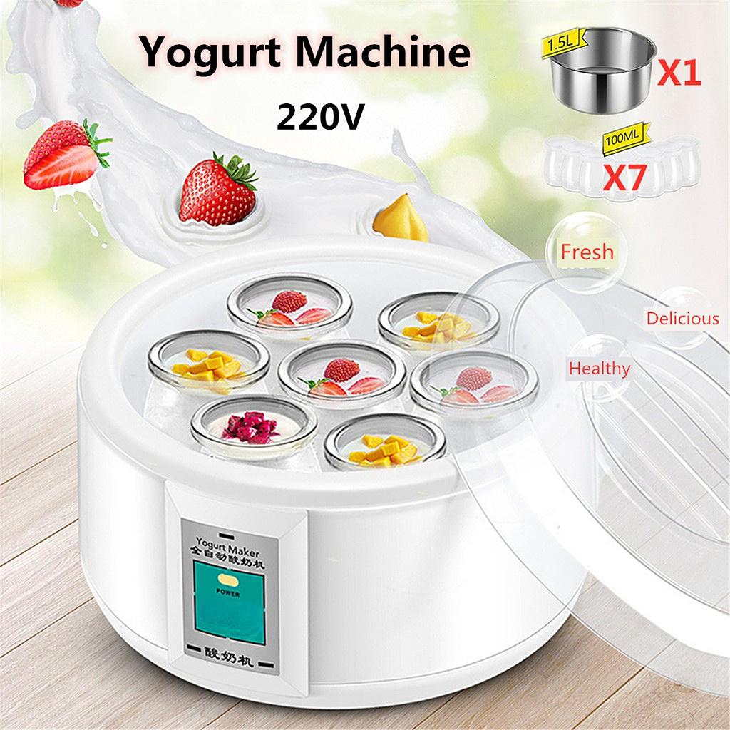 iHome Global 1.5L Electric Yogurt Maker Automatic Yogurt Maker with Liner DIY Tool Kitchen Appliances