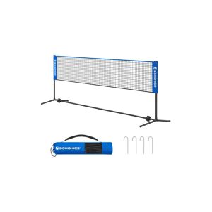 SONGMICS 4m Badminton Tennis Net, Blue