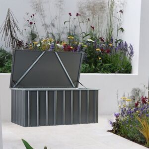 5'x3' (1.5x0.9m) Globel Anthracite Grey Cushion Storage Box