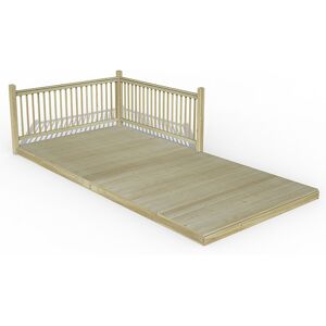 Forest Garden 8' x 16' Forest Patio Deck Kit No. 2 (2.4m x 4.8m)