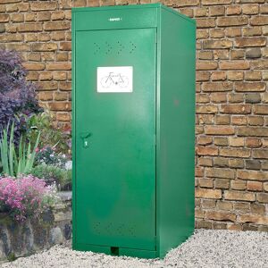 2'6 x 3'6 Asgard Premium Vertical Bike Storage Locker (0.8m x 1.1m)