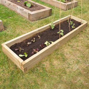 Forest Garden Forest Caledonian Long Raised Bed 1'6 x 6' (0.45m x 1.8m)