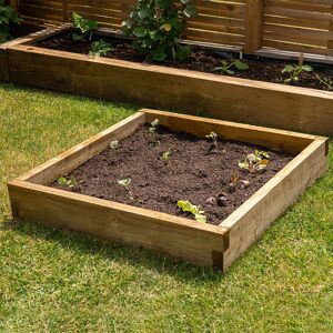 Forest Garden Forest Caledonian Small Raised Bed 3' x 3' (0.9m x 0.9m)
