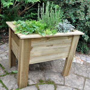 Forest Garden Forest Deep Root Wooden Garden Planter 3'x2' (1x0.7m)