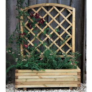 Forest Garden Forest Toulouse Wooden Garden Planter 3'3x1'4 (1.0x0.4m)