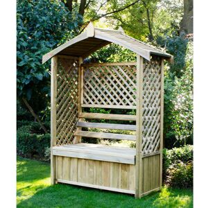 Forest Garden Forest Lyon Garden Arbour Seat 6'x2'