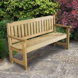 Forest Garden Forest Rosedene Wooden Garden Bench 5'x2' (1.5x0.6m)