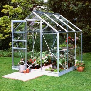 6â4 x 6'5 Halls Popular 66 Small Greenhouse (1.93 x 1.95m)