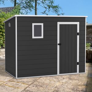 8' x 4' Lotus Oxonia Pent Plastic Shed with Floor (2.36m x 1.3m)