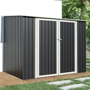 7' x 5' Lotus Phoebe Pent Metal Shed (2.22m x 1.49m)