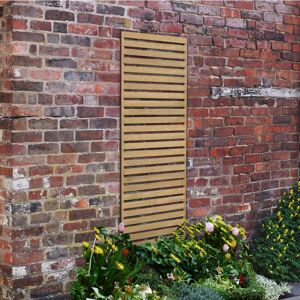 Forest Garden Forest 6' x 2' Pressure Treated Slatted Trellis Panel (1.8m x 0.6m)