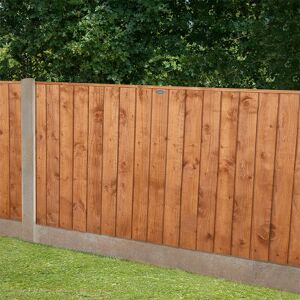 Forest Garden Forest 6' x 4' Vertical Closeboard Fence Panel (1.83m x 1.22m)