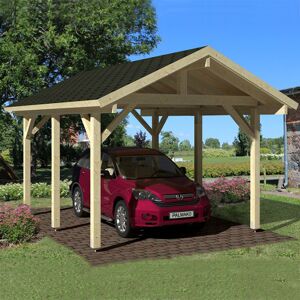 12' x 17' Palmako Robert Wooden Carport (3.5m x 5.1m)