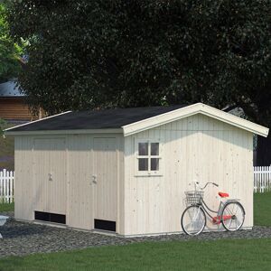 15' x 11' Palmako Olaf Premium (88mm) Multi-room Shed (4.5m x 3.3m)