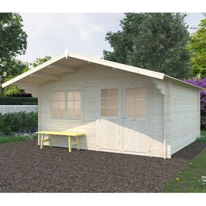 Palmako Britta 4.5m x 4.5m Log Cabin Garden Building (40mm)