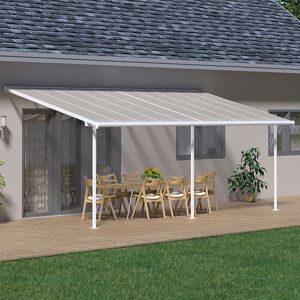 10'x20' (3x6.1m) Palram Canopia Sierra White Patio Cover