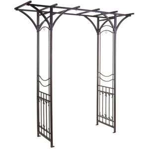 Panacea Park Lane Metal Garden Arch 6'9 x 6'3