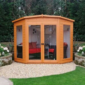 8x8 Shire Barclay Corner Wooden Summer House