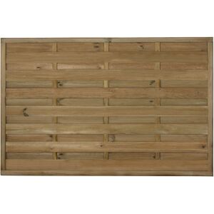 Forest Garden Forest 6' x 4' Europa Plain Pressure Treated Decorative Fence Panel (1.8m x 1.2m)