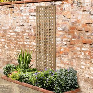 Forest Garden Forest 6' x 2' Premium Framed Decorative Contemporary Square Garden Trellis (1.8m x 0.6m)