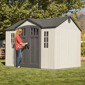 10' x 8' Lifetime New Edition Single Entrance Plastic Shed (3.05m x 2.44m)