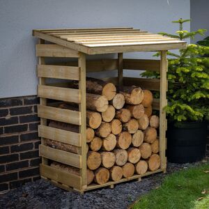 Forest Garden 3'2 x 2'8 Forest Pent Small Logstore (1m x 0.8m)