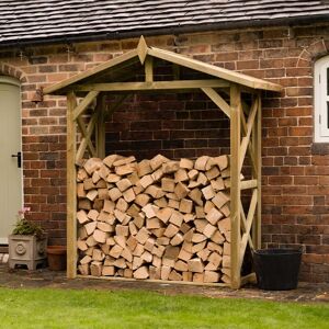Forest Garden 6'10 x 2'10 Forest Apex Large Logstore (2.1m x 0.9m)