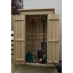 Forest Garden 3'6 x 2' Forest Tall Pent Wooden Garden Storage Tool Store - Outdoor Patio Storage (1m x 0.55m)