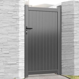 Readymade Gates Devon Premium Aluminium Side Gate - Grey