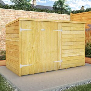 6x3 Mercia Overlap Wooden Bike Shed / Garden Storage